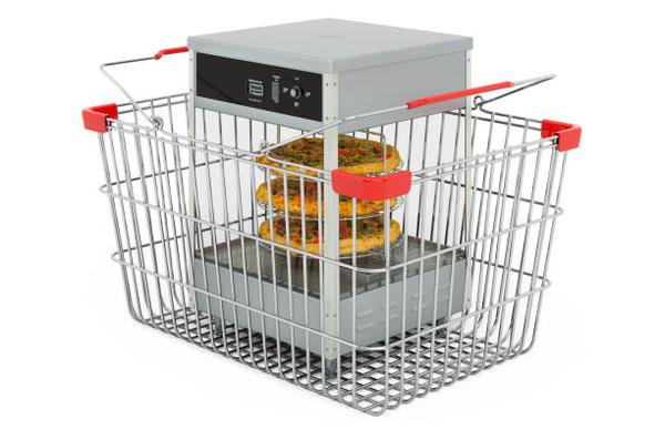 Serve Up Fresh Pizza with a Durable Pizza Warmer Display